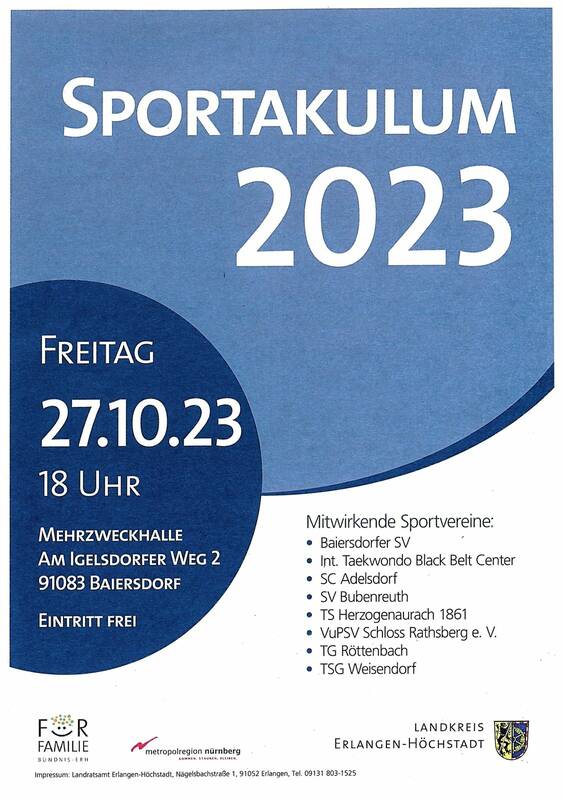 Sportakulum 2023 - Plakat