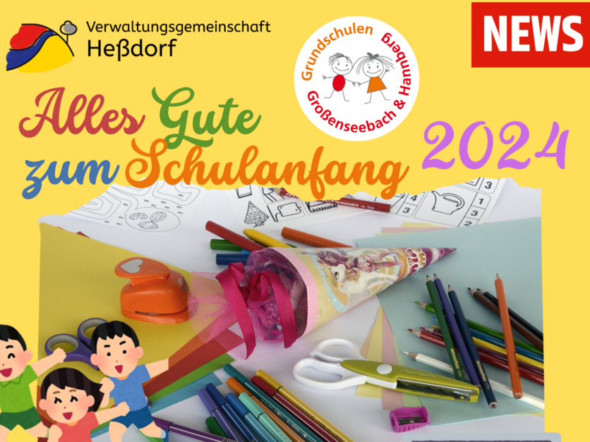 Alles Gute zum Schulanfang 2024/2025