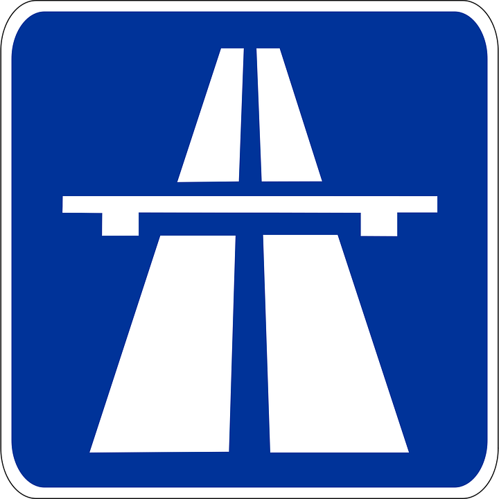 Verkehrszeichen Autobahn