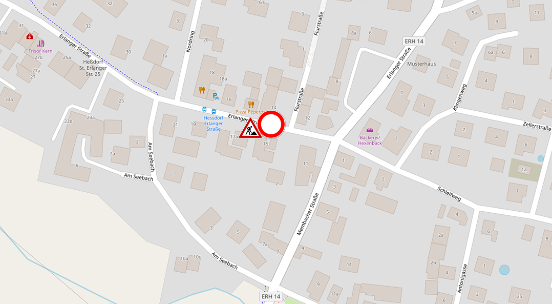 Open Street Map // Montage: Marc Brehme/VG Heßdorf